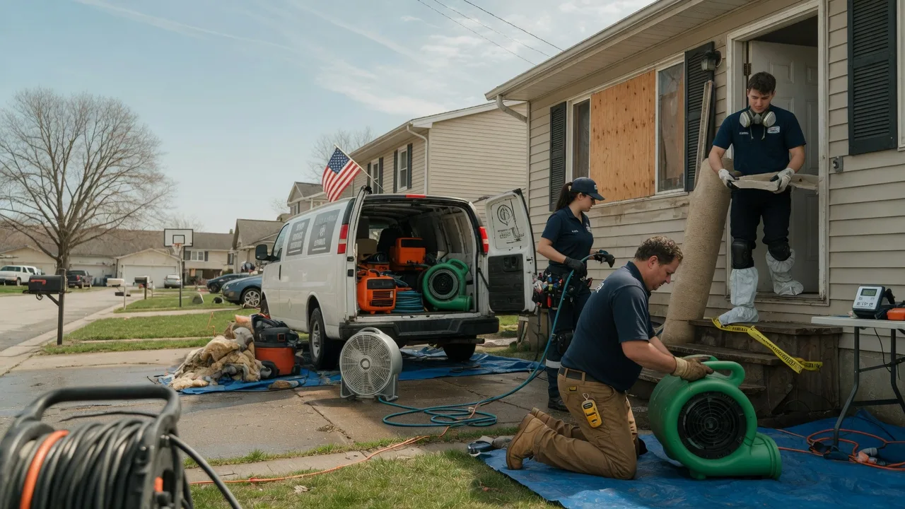 Water Damage Restoration in Argonne, WI near me